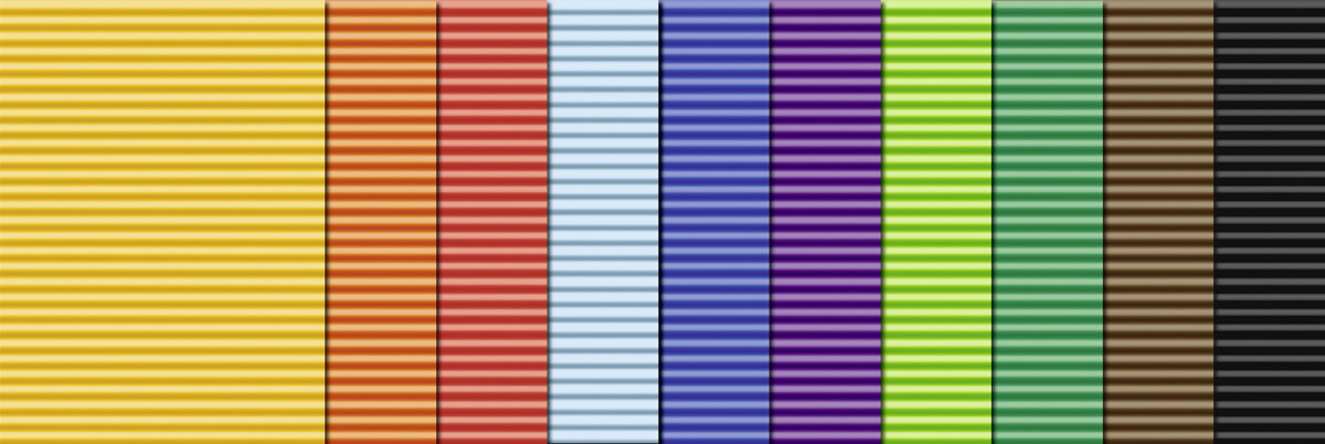 Bloc de carton ondulé fin 300g 50x70 -10BL